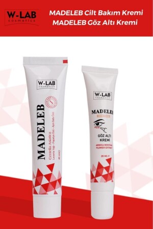 W Lab Madeleb Cream + Madeleb Under Eye Cream Set - 1