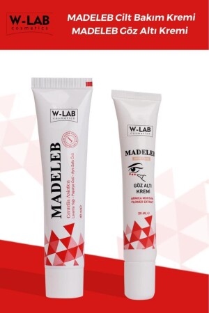 W Lab Madeleb Krem - Madeleb Göz Altı Krem Set - W-Lab Kozmetik