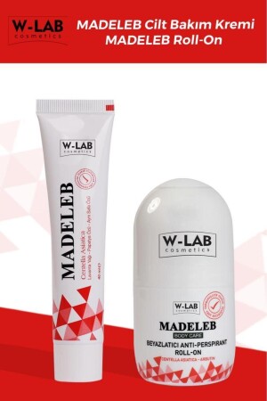 W Lab Madeleb Krem - W Lab Roll On Set - W-Lab Kozmetik