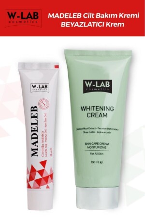 W-Lab Whitening Cream 100 ml und W-Lab Madeleb Cream 40 ml Whitening veMadeleb01 - 1