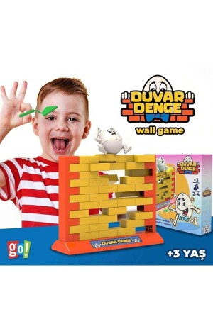 Wall Game Duvar Denge Oyunu Egitici Kutu Oyunu - 2