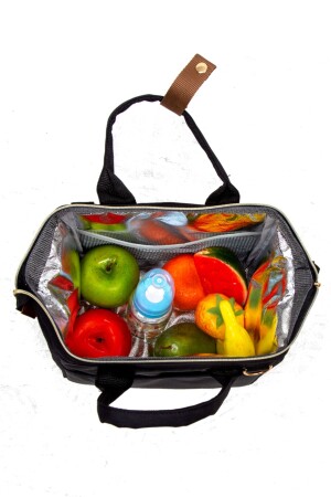 Wärmeisolierte, wasserdichte Thermotasche für Lebensmittel, Lunchbox, Flamingo - 6