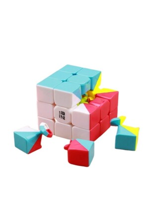 Warrior W 3x3 Yarışma Model Zeka Küpü Stand Sabır Küpü Akıl Küpü Zeka Oyunları Rubik Küp EQY503 - 4