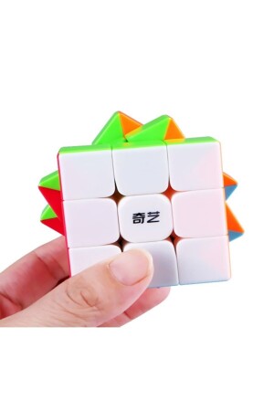 Warrior W 3x3 Yarışma Model Zeka Küpü Stand Sabır Küpü Akıl Küpü Zeka Oyunları Rubik Küp EQY503 - 5