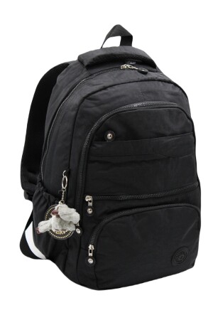 Wasserabweisender schwarzer Unisex-Schulrucksack mit mehreren Fächern 2400 cex2400okul - 3