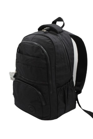 Wasserabweisender schwarzer Unisex-Schulrucksack mit mehreren Fächern 2400 cex2400okul - 6