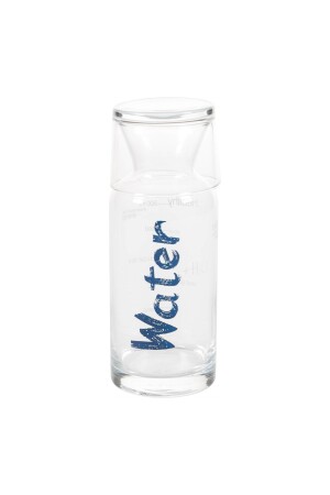 Wasserblauer Nachttischkrug mit Deckel – 700 ml 236706 - 1