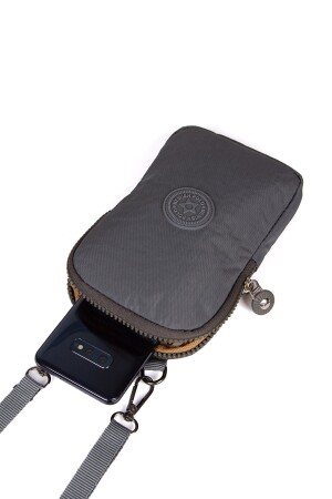 Wasserdichte Crinkle-Mini-Handy-Geldbörse und Reisepass-Umhängetasche für Damen mit Umhängeband. yuppy2055 - 3
