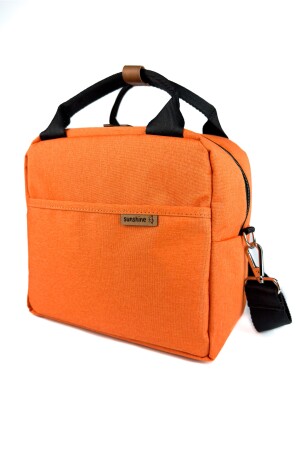 Wasserdichte exklusive Thermo-Lunchtasche Orange - 3