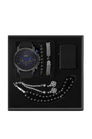 Wasserdichte Herrenuhr, Feuerzeug, Gebetsperlen und Armband, Set puma0313 - 2