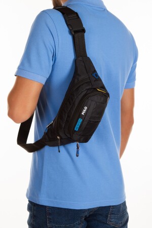 Wasserdichte Kopfhörer, USB-Anschluss, Unisex, schwarzer Kreuzgurt, Taille, Schulter und Sporttasche 2072 - 4