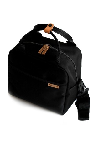 Wasserdichte Thermo-Lunchtasche Schwarz - 1