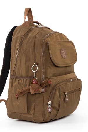 Wasserdichter Crinkle-Rucksack und Schultasche mit Deckel - 3