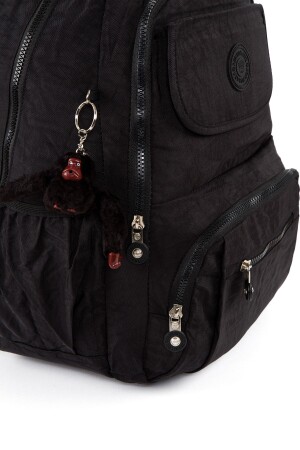 Wasserdichter Crinkle-Rucksack und Schultasche mit Deckel - 4