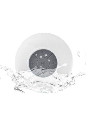 Wasserdichter Mini-Bluetooth-Duschlautsprecher (WEISS) K511. 009 - 1