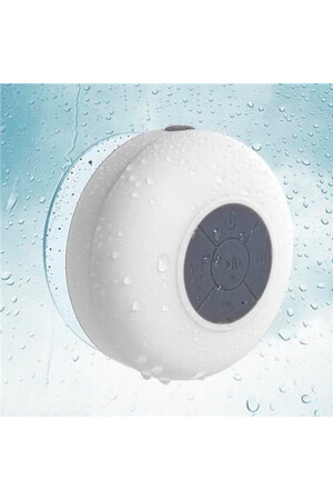 Wasserdichter Mini-Bluetooth-Duschlautsprecher (WEISS) K511. 009 - 5