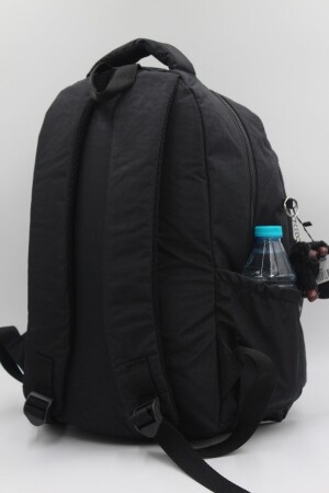 Wasserdichter Stoff, großer Unisex-Schulrucksack in Schwarz 2200 ASWAY2200 - 7