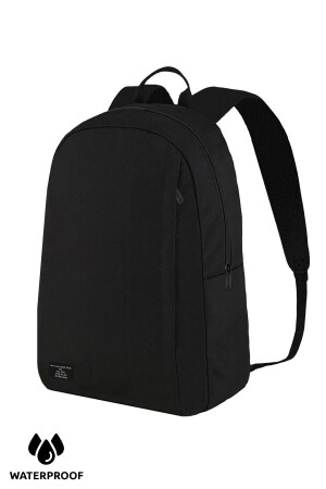 Wasserdichter Unisex-Rucksack für Reisen und Schule in Schwarz - 1