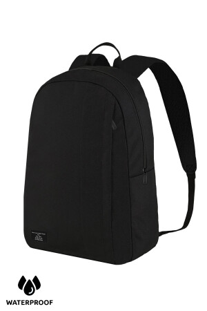 Wasserdichter Unisex-Rucksack für Reisen und Schule in Schwarz - 2