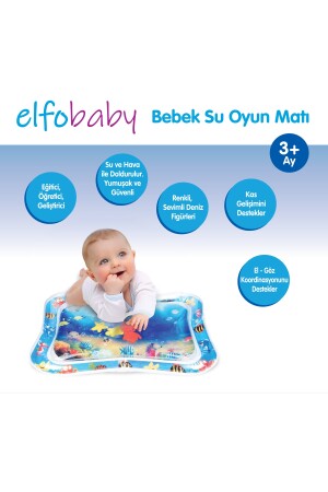Wasserspielmatte für Babys (TUMMY TIME) Tummy Time Activity ELF2303 - 2