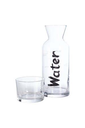 Water Başucu Sürahisi 700ml Siyah 1234866 - 5