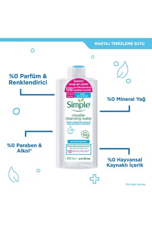 Water Boost Micellar Makyaj Temizleme Suyu Kuru Ciltler Yüz Göz Ve Dudaklar Için 400 Ml grt0047 - 4