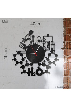 W'clock Dekorative Wanduhr - Chemie s30 - 4