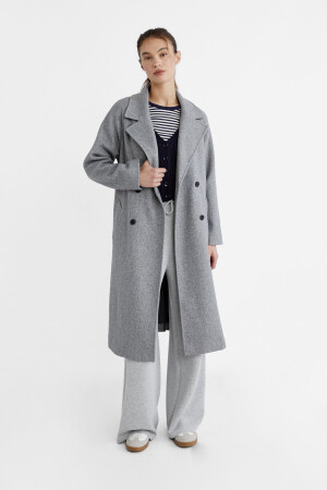 Weich strukturierter Trenchcoat XL - 1