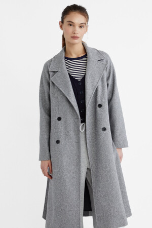 Weich strukturierter Trenchcoat XL - 2