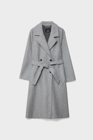 Weich strukturierter Trenchcoat XL - 5