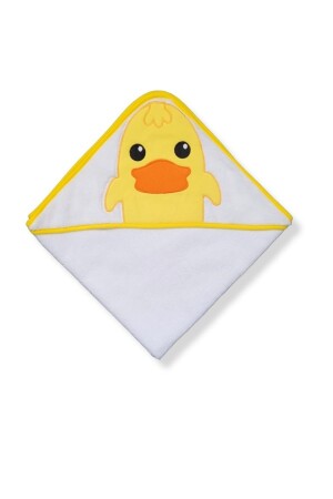 Weiches Baby-Pucktuch aus 100 % Baumwolle, 75 x 75 cm / Ente PH10119BHK - 10