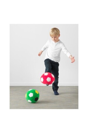 Weiches Ball-Plüschtier Meridyendukkan 20 cm grüner Ball Kinderspielzeugball-Plüsch - 6