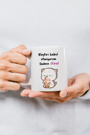 Weihnachtsgeschenk „Ich akzeptiere keine Kritik, nur Komplimente“ bedruckte Tasse asko-kusko-1 - 6