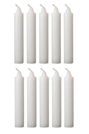 Weiße klassische Kerze, dünne lange Kerze, 40 Stück, ZM. MM40. 0001 - 2