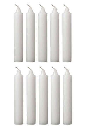 Weiße klassische Kerze, dünne lange Kerze, 40 Stück, ZM. MM40. 0001 - 1