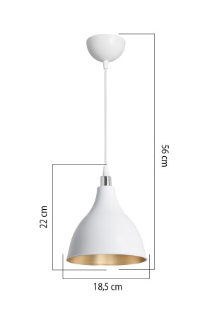 Weiße Pendelleuchte, Kronleuchter, Wohnzimmer, Küche, Flur, Schlafzimmer, Lampe, Kronleuchter4 - 5