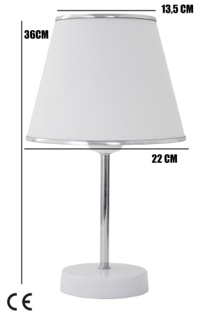 Weißer Chrom-Saphir-Moderner Lampenschirm ABS-5100KG - 6