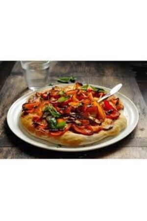 Weißer runder Pizzateller 32 cm LuminPizza32Bey - 4