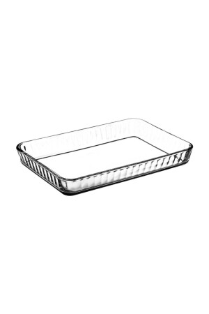 Weißes rechteckiges Pyrex-Tablett Fma03121 59204-T - 2