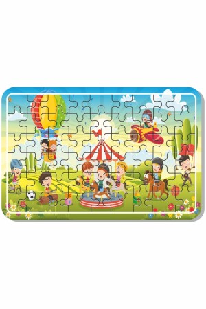 Weltraum-Dinosaurier-Spiel-Tiere 54-teiliges Holzpuzzle, 5er-Set - 5