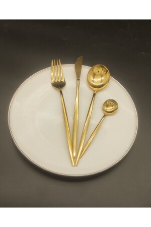 Wessenburg Thessaloniki 24-teiliges mehrteiliges Titan-Gold-Set CMDSLK005 - 1