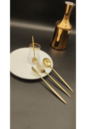 Wessenburg Thessaloniki 24-teiliges mehrteiliges Titan-Gold-Set CMDSLK005 - 4