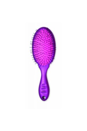 MNZ-MWet & Dry Hair Lightening Combing Brush / Comb -02 بنفش - Nascita