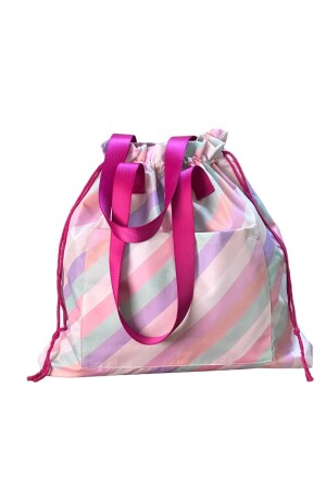 Wet&dry wasserdichte Wet Dry Dirty Clean Beach Pool Funktionelle rosa Mutter-Kind-Tasche - 1