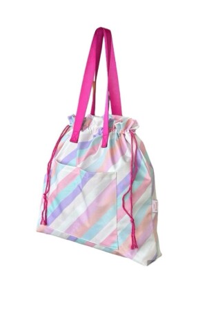 Wet&dry wasserdichte Wet Dry Dirty Clean Beach Pool Funktionelle rosa Mutter-Kind-Tasche - 3