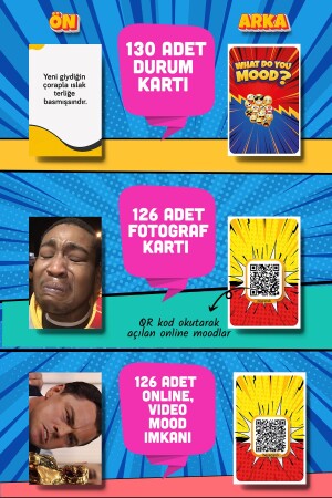 What's Your Moodun – Lustiges Gruppen-Freund-Familien-Boxspiel – Welchen Mod Moodun do You Meme – Statuskarte - 5