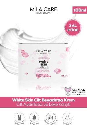 White Skin Skin Whitening Blemish Cream 30+ LSF 100 ml MCWSC1 - 1
