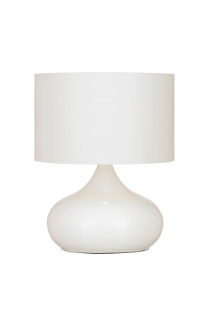 منز-بيضاء الكبيرة الطاولة الأبيض النسيج الظل قبعة الكبيرة الطاولة الأبيض - White West inn House