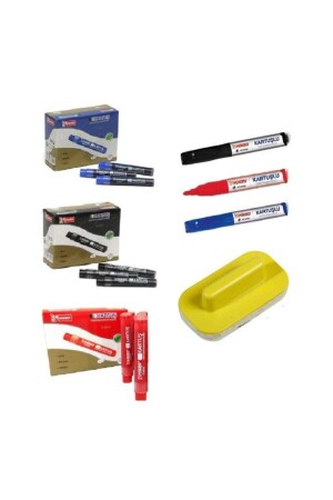 Whiteboard-Marker-Patronen-Set, Stift und Radiergummi PKT500 - 1