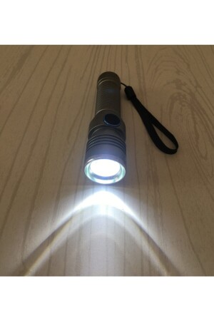 Wiederaufladbare Taschenlampe aus Metall Pd-6007 PD-6007 - 4